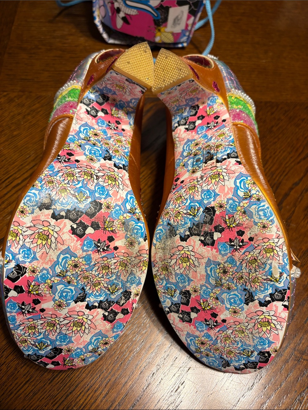Glitter Rainbow Summer Of Love-orange size 41/10 - Picture 8 of 8